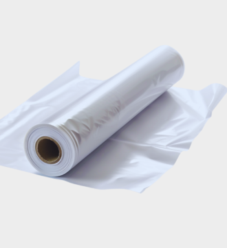 Materiał plandekowy PVC 650g - Biały