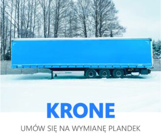 Dach plandekowy do naczepy - Krone